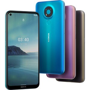 Nokia 3.4 32 GB Smartphone - 16.2 cm (6.4") LCD HD+ 720 x 1560 - Cortex A73Quad-core (4 Core) 1.80 GHz + Cortex A53 Quad-c