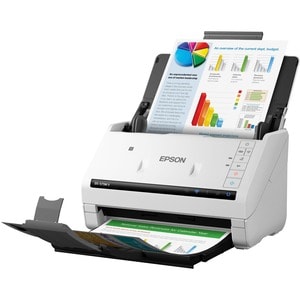 Epson DS-575W II Sheetfed Scanner - 600 x 600 dpi Optical - 30-bit Color - 24-bit Grayscale - 35 ppm (Mono) - 35 ppm (Colo