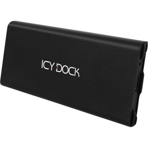 Icy Dock ICYNano MB861U31-1M2B Drive Enclosure PCI Express NVMe, M.2 - USB 3.2 (Gen 2) Type C Host Interface External - Bl
