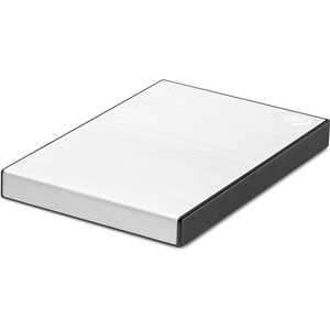 Seagate One Touch STKB1000401 1000 GB Portable Hard Drive - 2.5" External - Silver - USB 3.0