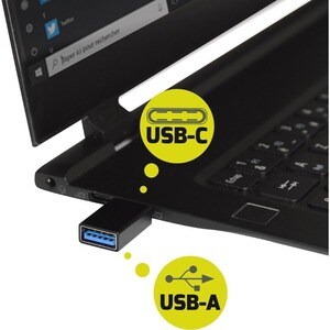Adaptateur pour transfert de données Port - 1 x 9-pin Type A USB 3.0 USB Female