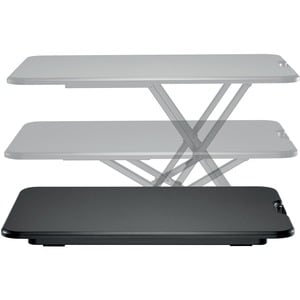 Neomounts NS-WS050BLACK Sit-stand workstation. Product colour: Black, Maximum screen size: -25.4 mm (-1"), Maximum weight 
