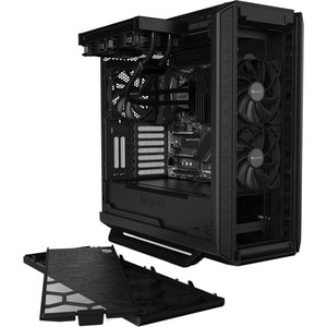 Boîtier d'ordinateur be quiet! Silent Base 802 - Tour midi - Noir - SECC, Métal, Plastique ABS - 10 xBaie(s) - 0 - Source 