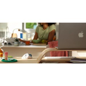 Logitech ERGO M575 Rato - Bluetooth - USB - Ótico - 5 Taste(n) - Branco - Sem fios - 2.40 GHz - 2000 dpi - Roda de deslocação