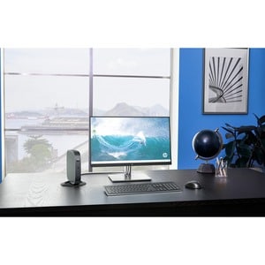 HP E24 G4 23.8" Full HD LCD Monitor - 16:9 - Black, Silver - 24" Class - In-plane Switching (IPS) Technology - 1920 x 1080