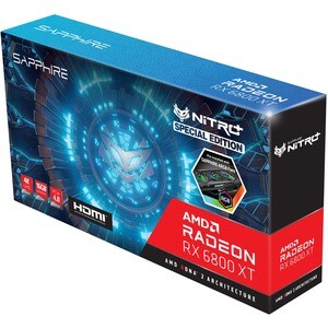 Sapphire AMD Radeon RX 6800 XT Graphic Card - 16 GB GDDR6 - 2.11 GHz Core - 2.36 GHz Boost Clock - 256 bit Bus Width - PCI