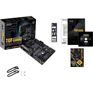 TUF GAMING B450-PLUS II Desktop Motherboard - AMD B450 Chipset - Socket AM4 - ATX - 128 GB DDR4 SDRAM Maximum RAM - UDIMM,