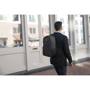 Codi Terra 100% Recycled Grey 15.6" Backpack with Antimicrobial Coating