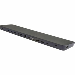 V7 DOCKUCPT01 USB Type C Docking Station for Notebook, Desktop PC, Monitor - Charging Capability - Memory Card Reader - SD
