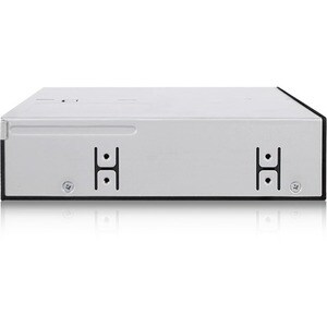 Icy Dock FlexiDOCK MB095SP-B Drive Enclosure for 5.25" SATA/600 - Serial ATA/600 Host Interface Internal - Black, Silver -