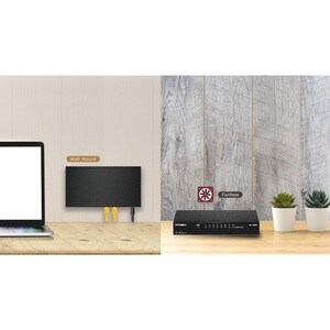 Switch Ethernet Edimax GS-1008E V2 8 Porte - 2 Layer supportato - 3 W Consumo energetico - Coppia incrociata - Desktop, Pa