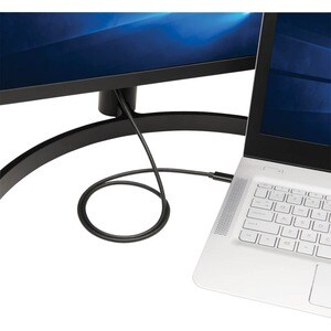 Eaton Tripp Lite Series USB-C to DisplayPort Bi-Directional Active Adapter Cable (M/M), 4K 60 Hz, HDR, Locking DP Connecto