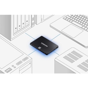Samsung 870 EVO MZ-77E250B/AM 250 GB Solid State Drive - 2.5" Internal - SATA (SATA/600) - Desktop PC, Notebook, Motherboa