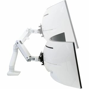 Ergotron Mounting Pivot for Monitor, Curved Screen Display, Mounting Arm - White - 124.5 cm (49") Screen Support - 19.05 k