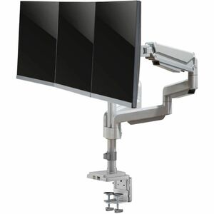 Tripp Lite series DDR1730TAL Desk Mount for Flat Panel Display, Monitor, HDTV - Silver - 3 Display(s) Supported - 30" Scre
