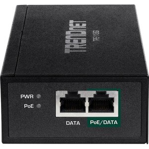 Injecteur POE TRENDnet - Conforme aux normes TAA - 120 V AC, 230 V AC Entrée - 1 x Gigabit Ethernet Port(s) d'entrée - 95 W