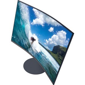 Samsung C32T550FDR 80 cm (31,5 Zoll) Full HD Gekrümmter Bildschirm LCD-Monitor - 16:9 Format - Blau, Grau - 812,80 mm Clas