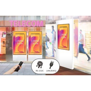 LCD Digital Signage LG 75XS4G-B 1905 mm - 3840 x 2160 - LED - 4000 cd/m² - 2160p - USB - HDMI - Seriale - LAN wireless - B