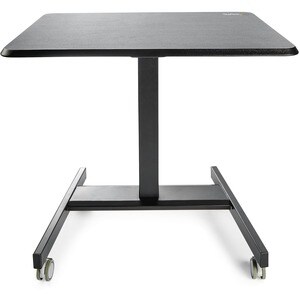 StarTech.com STSCART2. Produktfarbe: Schwarz, Höchstgewicht (Kapazität): 30 kg, Table top material: Holz. Height adjustmen