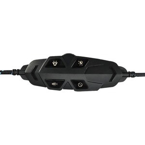 Adesso Xtream G3 Wired Over-the-head Stereo Gaming Headset - Black - Binaural - Circumaural - 20 Ohm - 15 Hz to 20 kHz - 2