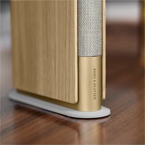 Bang & Olufsen Beosound Emerge Bluetooth Speaker System - Light Oak - Bookshelf, Shelf - 45 Hz to 22 kHz - Wireless LAN
