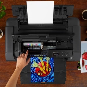 Canon PIXMA PRO-200 Desktop Wireless Inkjet Printer - Colour - 4800 x 2400 dpi Print - Manual Duplex Print - 101 Sheets In