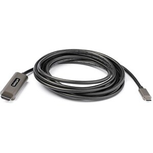 StarTech.com 10ft (3m) USB C to HDMI Cable 4K 60Hz with HDR10, Ultra HD USB Type-C to HDMI 2.0b Video Adapter Cable, DP 1.