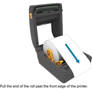 Zebra ZD421d Desktop Direct Thermal Printer - Monochrome - Label/Receipt Print - USB - USB Host - Bluetooth - Near Field C