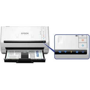 Epson WorkForce DS-570WII Sheetfed Scanner - 600 dpi Optical - 30-bit Color - 30-bit Grayscale - 35 ppm (Mono) - 35 ppm (C