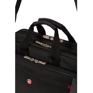 SwissGear Mainframe 64038010 Carrying Case (Briefcase) for 10" to 16" Notebook, Tablet - Black - Tear Resistant Shoulder S