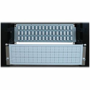 Eaton Tripp Lite Series Preloaded Fiber Patch Panel, 3U - 48x (12F MTP/MPO-APC to 4x LC Duplex F/F) 8F Trunk Cables, OS2 S