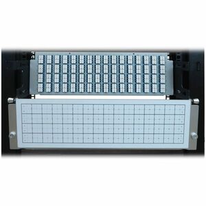 Eaton Tripp Lite Series Preloaded Fiber Patch Panel, 3U - 64x (12F MTP/MPO-APC to 4x LC Duplex F/F) 8F Trunk Cables, OS2 S