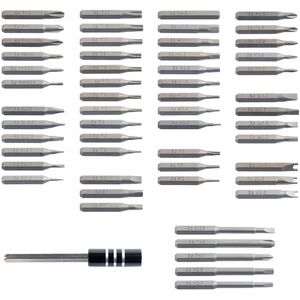 StarTech.com 55-Bit Electric Precision Screwdriver Set, Cordless/Battery Powered, Magnetic Bit Driver Kit for Laptop/Compu