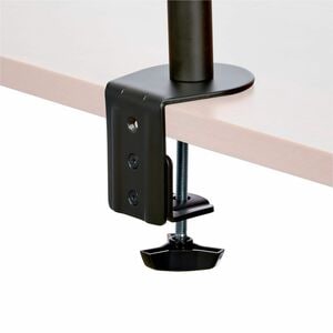 StarTech.com Desk Mount Dual Monitor Arm, Ergonomic VESA Compatible Mount for up to 32" (17.6lb/8kg) Display, Clamp/Gromme