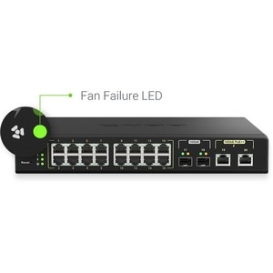 QNAP QSW-M2116P-2T2S 18 Ports Manageable Ethernet Switch - 10 Gigabit Ethernet, 2.5 Gigabit Ethernet - 10GBase-X, 10GBase-