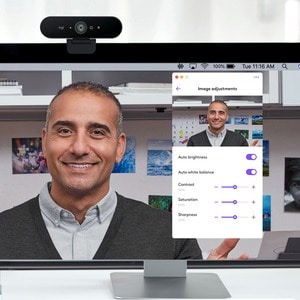 Logitech Brio Webcam 90 fps- USB Type A - Logitech Brio Webcam : 90 fps-USB Type A, Retail Packaged 4k Webcam
