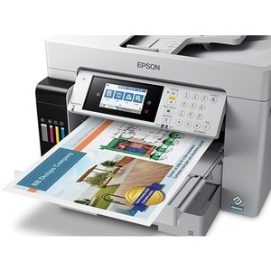 Epson WorkForce ST-C8090 Inkjet Multifunction Printer-Color-Copier/Fax/Scanner-4800x1200 dpi Print-Automatic Duplex Print-