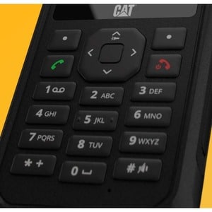 CAT B40 Rugged Feature Phone - 6.1 cm (2.4") TFT LCD QVGA 320 x 240 - 4G - Black - Bar - UNISOC T117 SoC - 2 SIM Support -