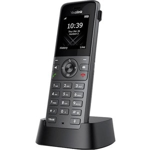 Yealink DECT Handset - Cordless - DECT - 1.8" Screen Size - Headset Port - 1 Day Battery Talk Time - Space Gray