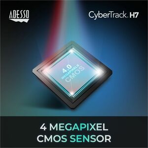 Adesso CyberTrack CyberTrack H7 Webcam - 4 Megapixel - 30 fps - USB 2.0 - TAA Compliant - 2560 x 1440 Video - CMOS Sensor 