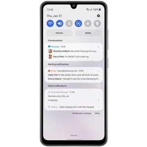 Samsung Galaxy A32 Enterprise Edition SM-A325M/DS 128 GB Smartphone - 16.3 cm (6.4") Super AMOLED Full HD Plus 1080 x 2400