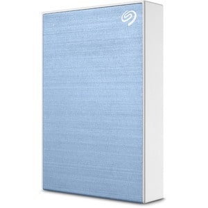 Seagate One Touch STKZ5000402 5 TB Portable Hard Drive - External - Light Blue - Notebook Device Supported - USB 3.0