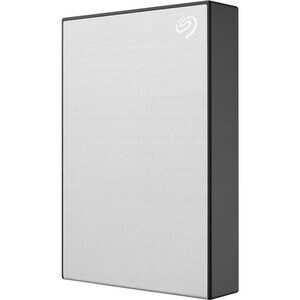 Seagate One Touch STKZ5000401 5 TB Portable Hard Drive - External - Silver - Notebook Device Supported - USB 3.0