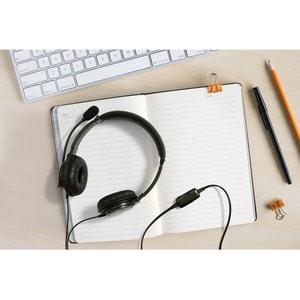 KENSINGTON HIFI USB HEADPHONES WITH MIC AND VOLUME CONTROL BUTT