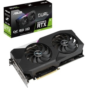 Asus NVIDIA GeForce RTX 3070 Graphic Card - 8 GB GDDR6 - 7680 x 4320 - 1.80 GHz Boost Clock - 256 bit Bus Width - PCI Expr