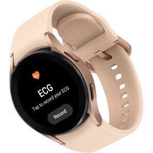 Samsung Galaxy Watch4, 40mm, Pink Gold, Bluetooth - Accelerometer, Gyro Sensor, Barometer, Ambient Light Sensor, Digital C