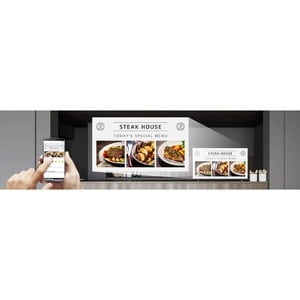 LG UHD TV Signage - 43" LCD - High Dynamic Range (HDR) - 3840 x 2160 - 300 cd/m² - 2160p - HDMI - USB - Serial - Wireless 