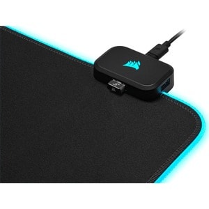 Corsair MM700 RGB Extended Mouse Pad - Textured - 0.16" x 36.61" x 15.75" Dimension - Anti-slip - Extra Large