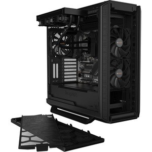 be quiet! Silent Base 802 Computer Case - EATX, ATX Motherboard Supported - Midi Tower - SECC, Metal, ABS Plastic - Black 
