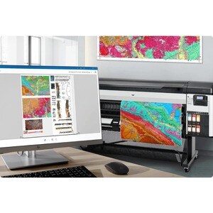 HP Designjet Z6 Inkjet Large Format Printer - 64" Print Width - Color - 6 Color(s) - 1054.9 ft²/h Color Speed - 2400 x 120